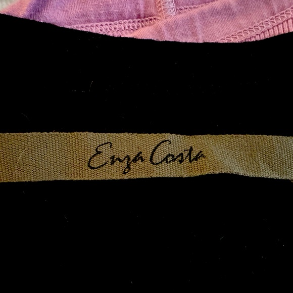 Gorgeous black peekaboo top from Enza Costa - Picture 2 of 2